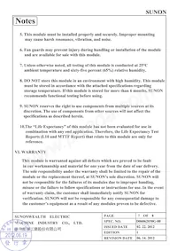 LA004-012A99DN Datasheet Pagina 8