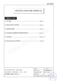 LA004-017A83DY Datasheet Pagina 2