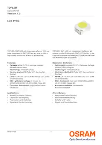 LCB TVSG-AXBX-3J4L-1-20-R18-Z-VL Datasheet Cover