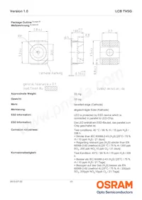 LCB TVSG-AXBX-3J4L-1-20-R18-Z-VL 데이터 시트 페이지 13