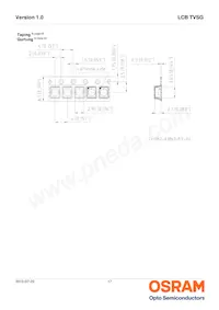 LCB TVSG-AXBX-3J4L-1-20-R18-Z-VL Datasheet Pagina 17