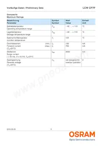 LCW CP7P-KQKS-5R8T-35-Z Datasheet Page 3
