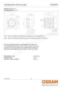 LCW CP7P-KQKS-5R8T-35-Z Datasheet Pagina 14