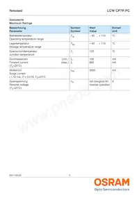 LCW CP7P.PC-KSKU-5L7N-1 Datasheet Page 3