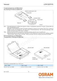 LCW CQ7P.PC-KTLP-5H7I-1 Datasheet Page 19