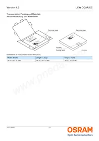 LCW CQAR.EC-MRMT-6R7S-L1L2-700-R18-PA Datasheet Pagina 21