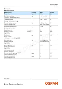 LCW G6SP-CBEB-4O9Q-Z Datasheet Page 3