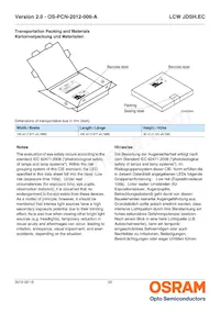 LCW JDSH.EC-FSFT-6V7W-L1N2-120-R18-LM Datasheet Pagina 22