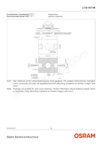 LCW W51M-JYKY-4L8N-Z Datasheet Pagina 16