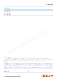 LCW W5AP-LZMZ-4L8N-Z Datasheet Page 21