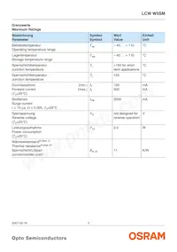 LCW W5SM-GZJX-Q3R5-Z Datasheet Page 3