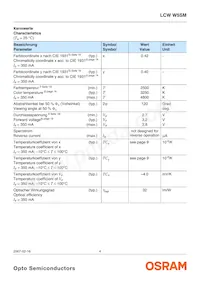 LCW W5SM-GZJX-Q3R5-Z Datasheet Page 4