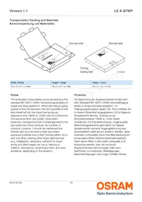 LE A Q7WP-NYNZ-1-0-A40-R18-Z Datasheet Page 18