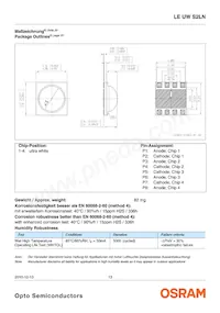 LE UW S2LN-NYPX-5E8G-K Datasheet Pagina 13