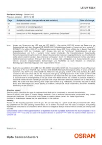 LE UW S2LN-NYPX-5E8G-K Datasheet Page 19