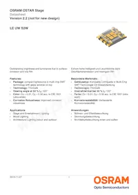 LE UW S2W-PXQX-7P7R Datasheet Cover