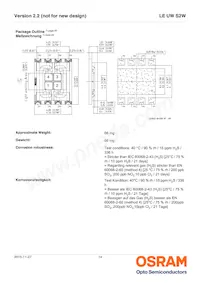 LE UW S2W-PXQX-7P7R數據表 頁面 14