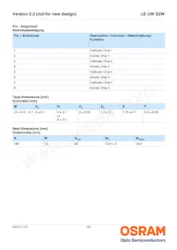 LE UW S2W-PXQX-7P7R Datasheet Page 20