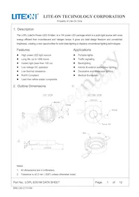 LOPL-E001M Datasheet Cover