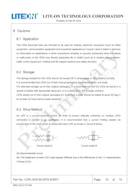 LOPL-E001M Datasheet Pagina 10