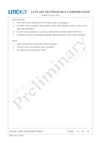 LOPL-E001M Datasheet Page 12