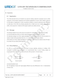 LOPL-E001W Datasheet Page 10