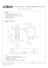 LTL-10233WHC Datasheet Cover