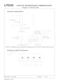 LTL-2550G Datasheet Page 3