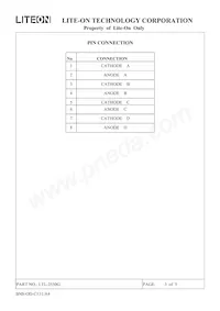 LTL-2550G Datasheet Pagina 4