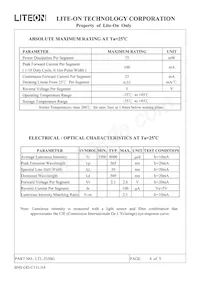 LTL-2550G Datasheet Page 5