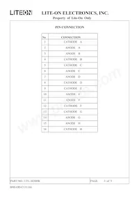 LTL-2620HR Datasheet Page 4