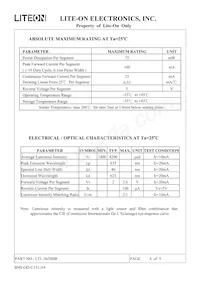 LTL-2620HR Datasheet Pagina 5