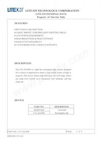 LTL-2655HR Datasheet Page 2