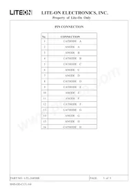 LTL-2685HR Datasheet Page 3