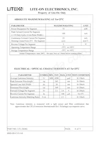 LTL-2820G Datasheet Page 5