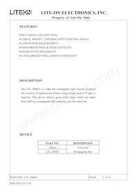 LTL-2885G Datasheet Pagina 2