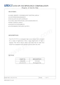 LTL-53173Y Datasheet Cover