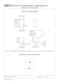 LTL-53173Y Datasheet Pagina 2