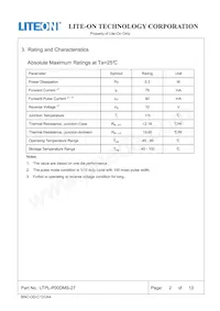 LTPL-P00DMS27數據表 頁面 3