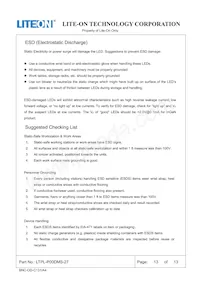 LTPL-P00DMS27 Datasheet Page 14