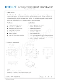 LTPL-P00DMS30 Datasheet Pagina 2