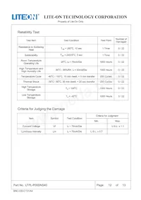 LTPL-P00DNS40 Datasheet Page 13