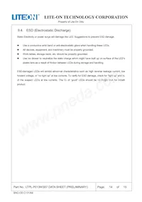 LTPL-P013WS57 Datasheet Page 14