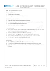 LTPL-P013WS57 Datasheet Page 16