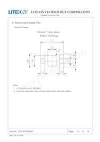 LTPL-P033WS57數據表 頁面 10