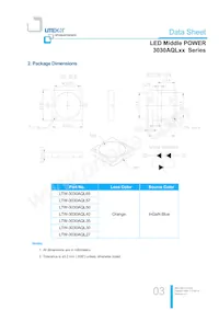 LTW-3030AQL65 Datenblatt Seite 3