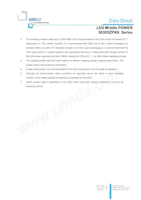 LTW-5630SZP65 Datasheet Pagina 21