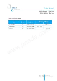 LTW-K140SZR65 Datasheet Page 20