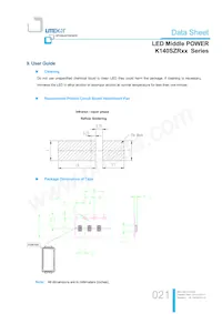 LTW-K140SZR65 데이터 시트 페이지 21