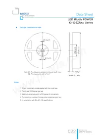 LTW-K140SZR65 데이터 시트 페이지 22